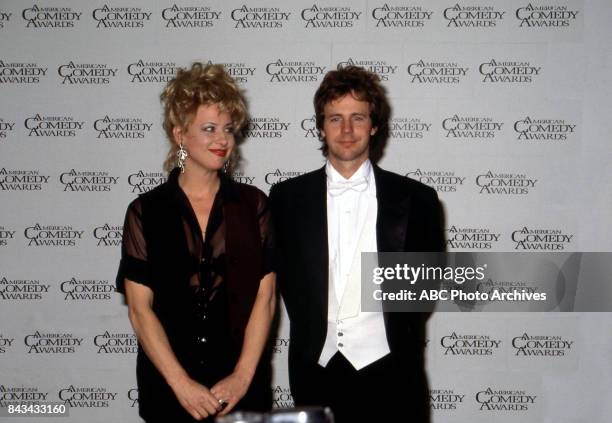 Victoria Jackson, Dana Carvey at the 5th Annual American Comedy Awards, April 3, 1991.