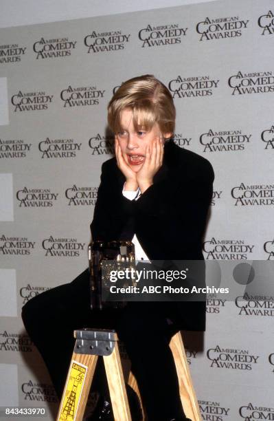 Macaulay Culkin at the 5th Annual American Comedy Awards, April 3, 1991.