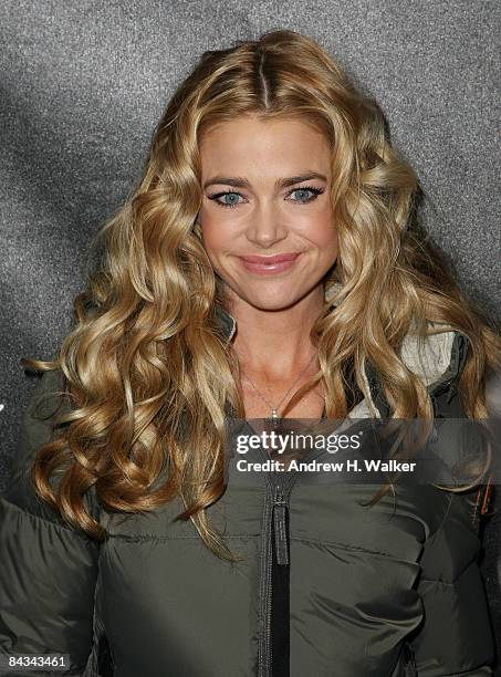 Actress Denise Richards attends the Kenneth Cole Black & Gen Art party held at Greenhouse at The Sky Lodge during the 2009 Sundance Film Festival on...