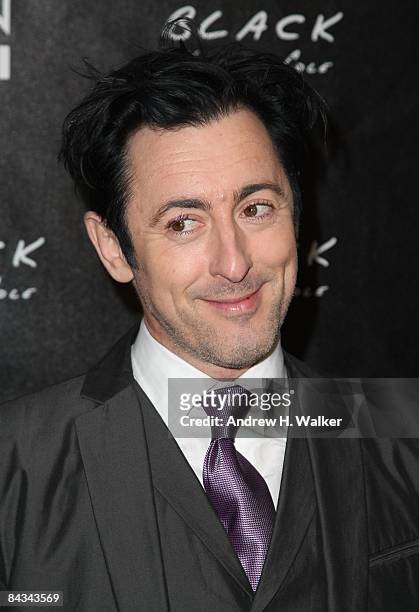Actor Alan Cumming attends the Kenneth Cole Black & Gen Art party held at Greenhouse at The Sky Lodge during the 2009 Sundance Film Festival on...