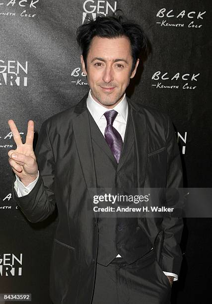 Actor Alan Cumming attends the Kenneth Cole Black & Gen Art party held at Greenhouse at The Sky Lodge during the 2009 Sundance Film Festival on...