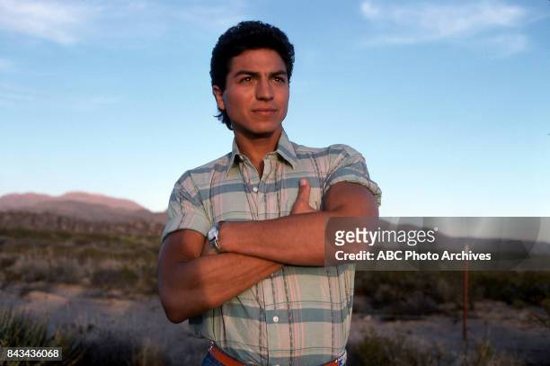 American actor Benjamin Bratt in 'Juarez', 1987.