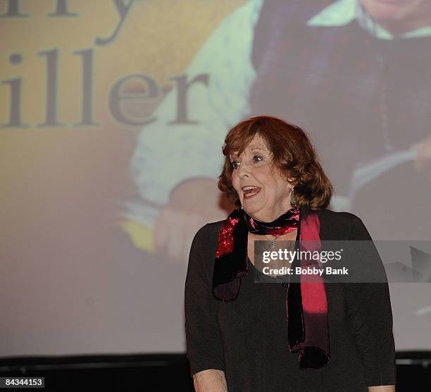 Anne Meara attends the Jerry Stiller show at the Hilton Hotel & Casino on January 17, 2009 in Atlantic City, New Jersey.