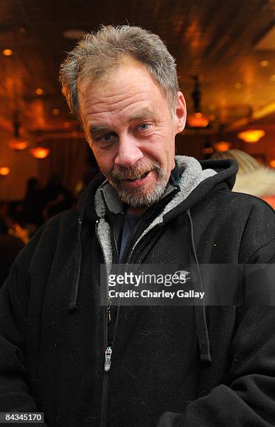 Writer David Carr attends the Bon Appetit Supper Club "Tyson" Dinner at Skylodge on January 17, 2009 in Park City, Utah.