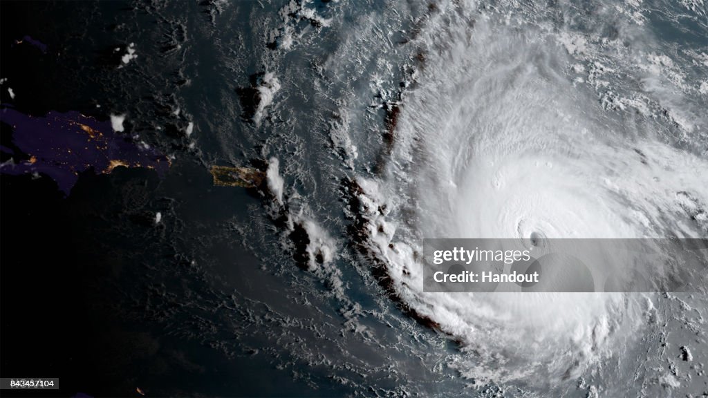 Hurricane Irma Approaches Puerto Rico