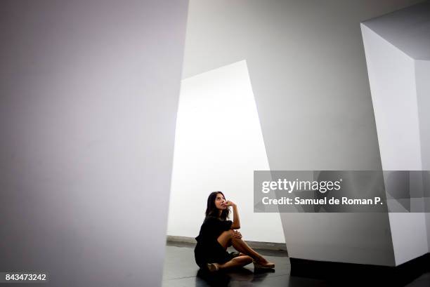 Natalia Huarte Portrait Session at `CentroCentro´ on September 5, 2017 in Madrid, Spain.