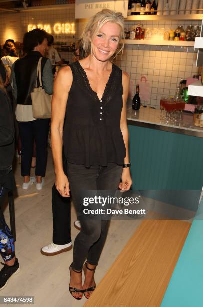 Nell McAndrew attends the No.1 Carnaby by Sweaty Betty flagship launch party on September 6, 2017 in London, England.