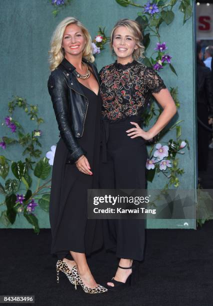 CiCi Coleman and Laura Tott attend the UK Premiere of 'Mother!' at the Odeon Leicester Square on September 6, 2017 in London, England.