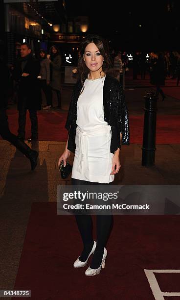 Roxanne McKee attends the UK premiere of 'Revolutionary Road' at Odeon Leicester Square on January 18, 2009 in London, England.