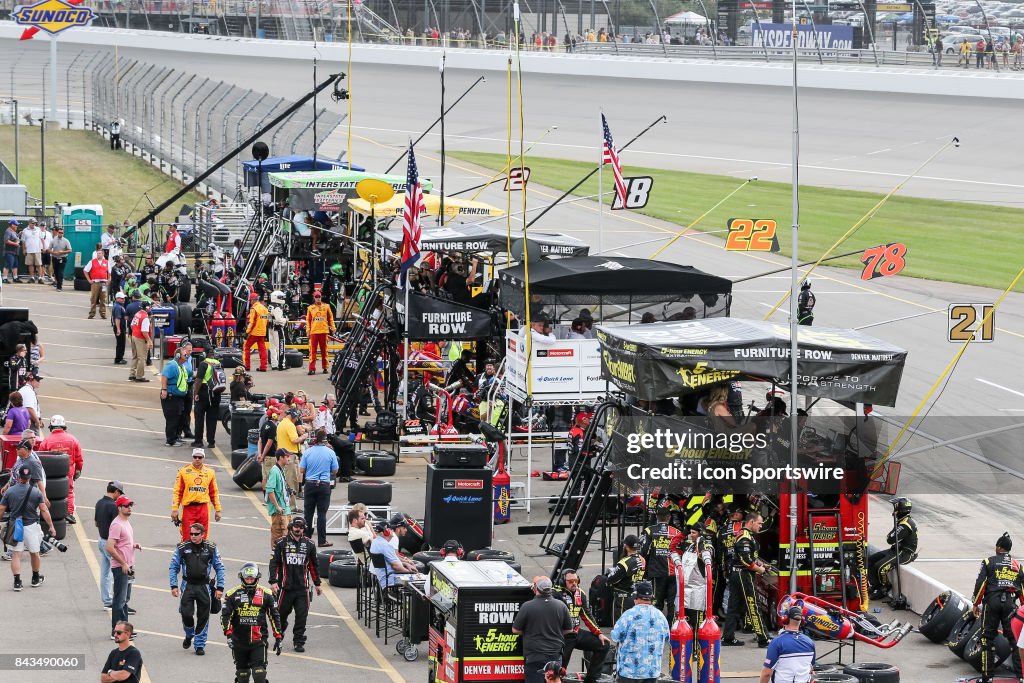 AUTO: AUG 13 NASCAR Monster Energy Cup Series - Pure Michigan 400