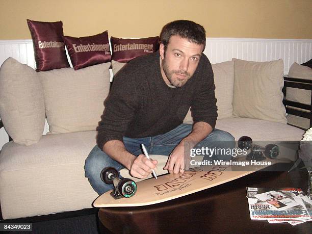 Actor Ben Affleck is seen around town on January 17, 2009 in Park City, Utah.