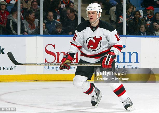 Doug Brown of the New Jersey Devils skates against the Toronto