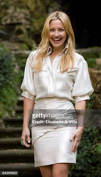 Actress Kate Hudson attends "Bride Wars" photocall at De Russie Hotel on January 17, 2009 in Rome, Italy.