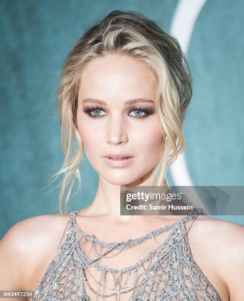 Jennifer Lawrence attends the 'Mother!' UK premiere at Odeon Leicester Square on September 6, 2017 in London, England.