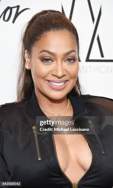 Designer La La Anthony launches the "La La Anthony Denim Collection" at Lord & Taylor on September 6, 2017 in New York City.