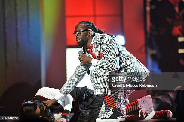 Tye Tribbett performs at the 24th annual Stellar Gospel Music awards at the Grand Ole Opry House on January 17, 2009 in Nashville, Tennessee.