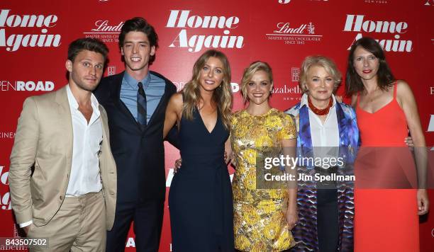 Actors Jon Rudnitsky, Pico Alexander, director Hallie Meyers-Shyer, actresses Reese Witherspoon, Candice Bergen and Dolly Wells attend the screening...