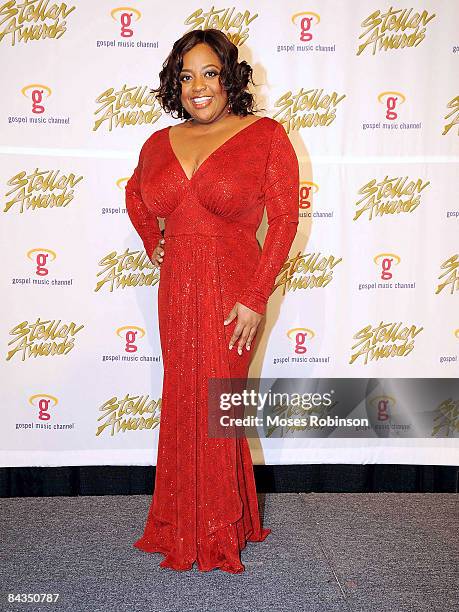 Sherri Shepherd backstage at the 24th annual Stellar Gospel Music awards at the Grand Ole Opry House on January 17, 2009 in Nashville, Tennessee.