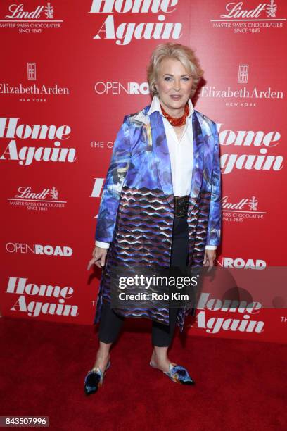 Candice Bergen attends a screening of Open Road Films' "Home Again" hosted by The Cinema Society at The Paley Center for Media on September 6, 2017...