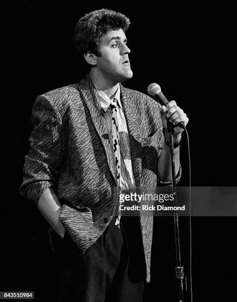 Comedian Jay Leno Performs at The Fox Theater in Atlanta Georgia April 05, 1987