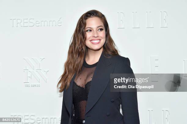 Model Ashley Graham attends the NYFW Kickoff Party, A Celebration Of Personal Style, hosted by E!, ELLE & IMG and sponsored by TRESEMME, on September...