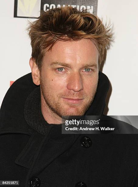 Actor Ewan McGregor attends the Ray Ban Visionary Awards Gala honoring him at the ASCAP Music Cafe during the 2009 Sundance Film Festival on January...