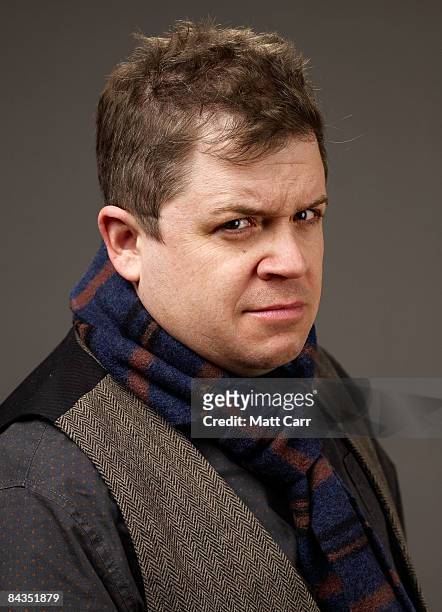Actor Patton Oswalt of the film "Big Fan" poses for a portrait at the Film Lounge Media Center during the 2009 Sundance Film Festival on January 18,...