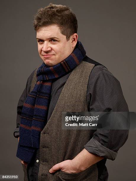 Actor Patton Oswalt of the film "Big Fan" poses for a portrait at the Film Lounge Media Center during the 2009 Sundance Film Festival on January 18,...