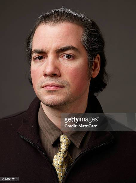 Actor Kevin Corrigan of the film "Big Fan" poses for a portrait at the Film Lounge Media Center during the 2009 Sundance Film Festival on January 18,...