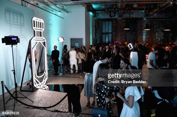 View of the venue at the Tiffany & Co. Fragrance launch event on September 6, 2017 in New York City.