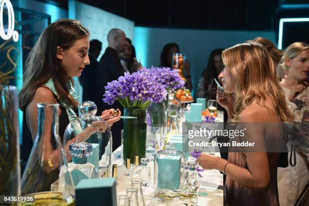 Guests attend the Tiffany & Co. Fragrance launch event on September 6, 2017 in New York City.