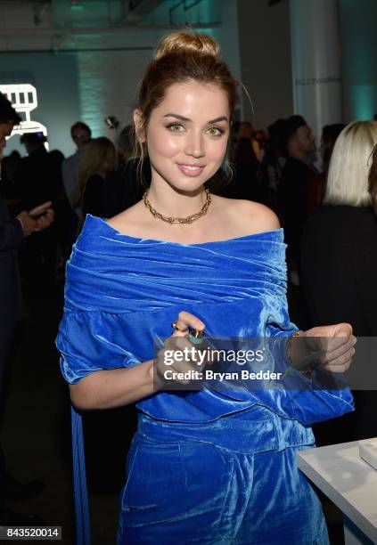 Actress Ana de Armas attends the Tiffany & Co. Fragrance launch event on September 6, 2017 in New York City.