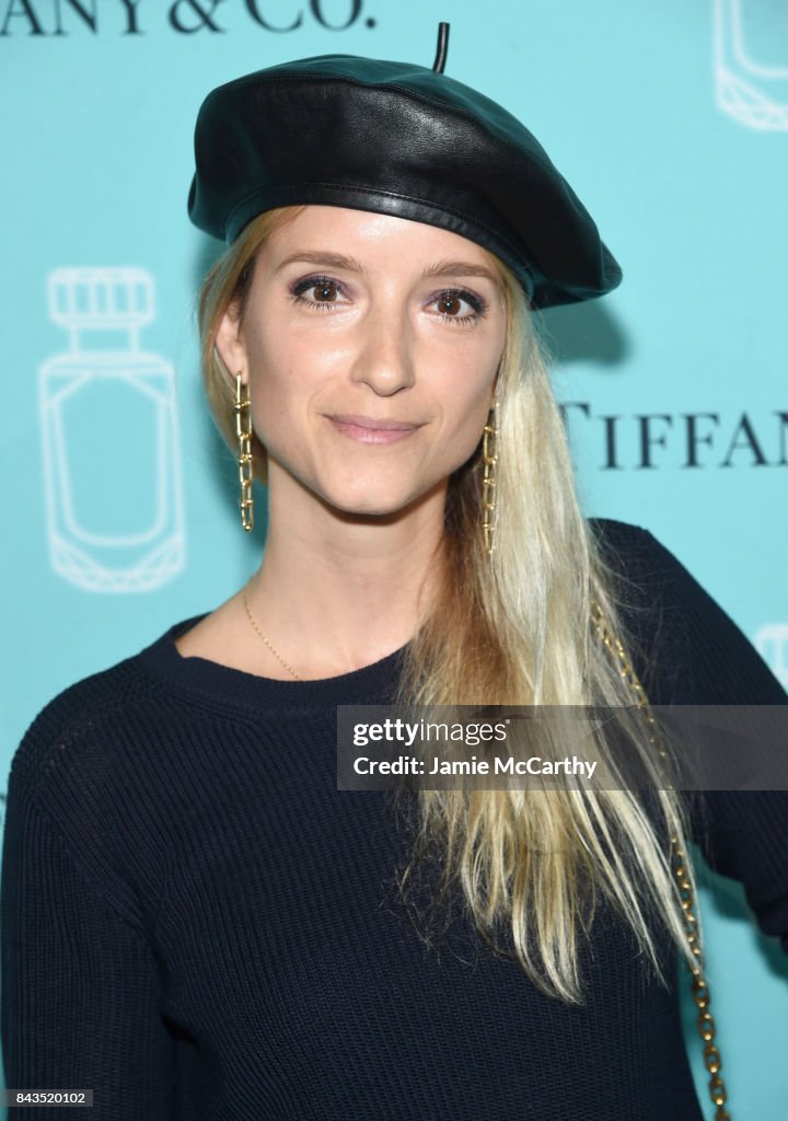 Charlotte Groeneveld attends the Tiffany & Co. Fragrance launch event