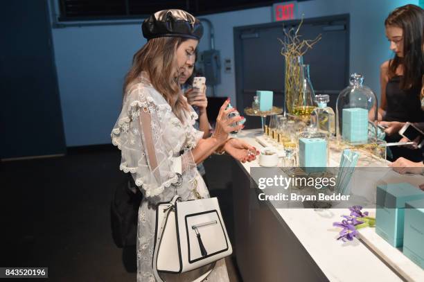 Guests attend the Tiffany & Co. Fragrance launch event on September 6, 2017 in New York City.