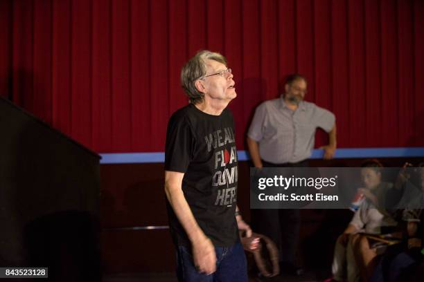 Stephen King attends a special screening of "IT" at Bangor Mall Cinemas 10 on September 6, 2017 in Bangor, Maine.