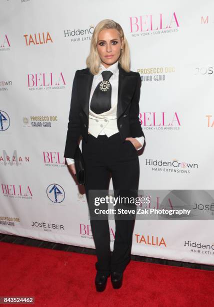 Dorit Kemsley attends Bella Magazine NYFW Kickoff Party at The Attic Rooftop Lounge on September 6, 2017 in New York City.