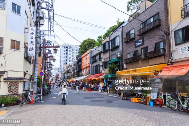 hoppy street in asakusa - retail place stock pictures, royalty-free photos & images