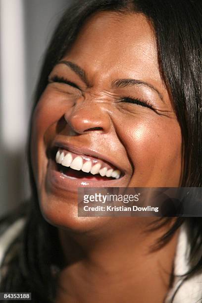 Actress Nia Long attends the screening of "Good Hair" held at the Temple Theatre during the 2009 Sundance Film Festival on January 18, 2009 in Park...