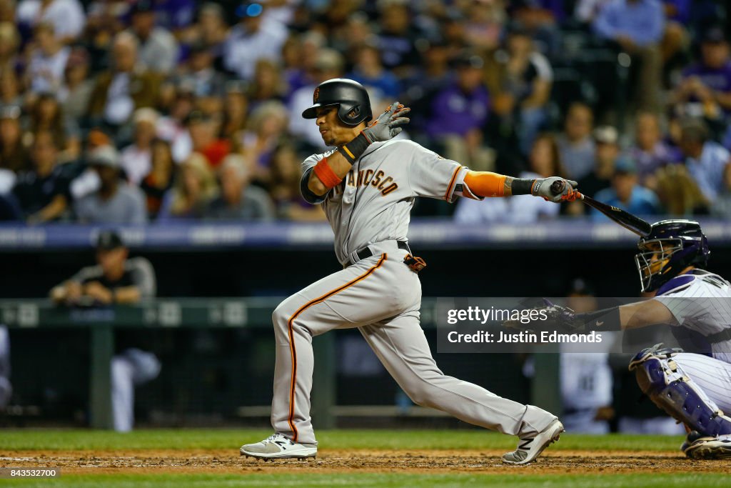 San Francisco Giants v Colorado Rockies