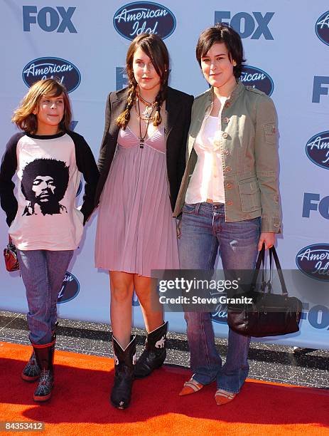 Tallulah Belle Willis, Scout LaRue Willis and Rumer Willis