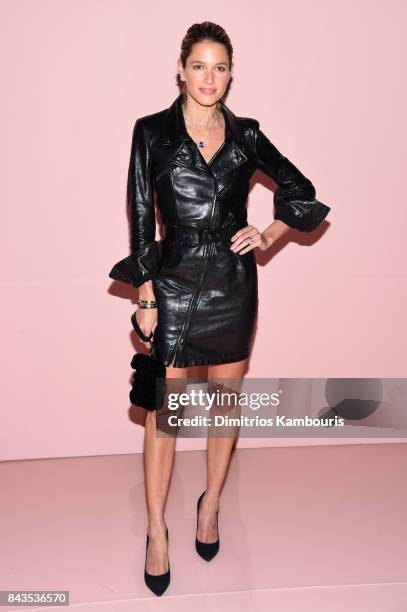 Helena Bordon attends the Tom Ford Spring/Summer 2018 Runway Show at Park Avenue Armory on September 6, 2017 in New York City.