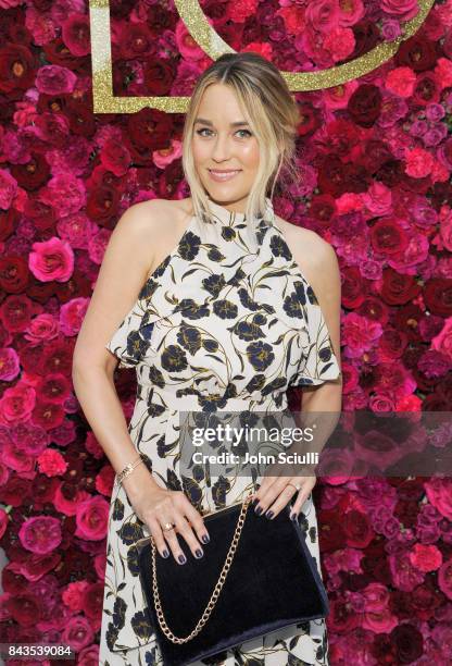 Host Lauren Conrad attends Lauren Conrad and Kohl's third runway collection Girls' Night Out party at Beauty & Essex on September 6, 2017 in Los...