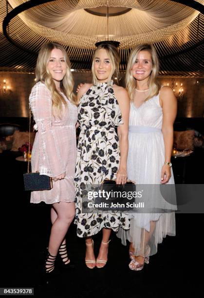 Host Lauren Conrad and guests attend Lauren Conrad and Kohl's third runway collection Girls' Night Out party at Beauty & Essex on September 6, 2017...