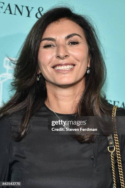 Simona Cattaneo attends the Tiffany & Co. Fragrance launch event on September 6, 2017 in New York City.