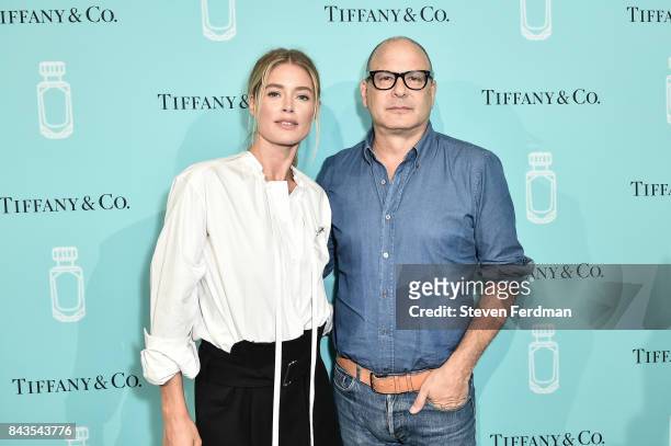 Doutzen Kroes and Reed Krakoff attend the Tiffany & Co. Fragrance launch event on September 6, 2017 in New York City.