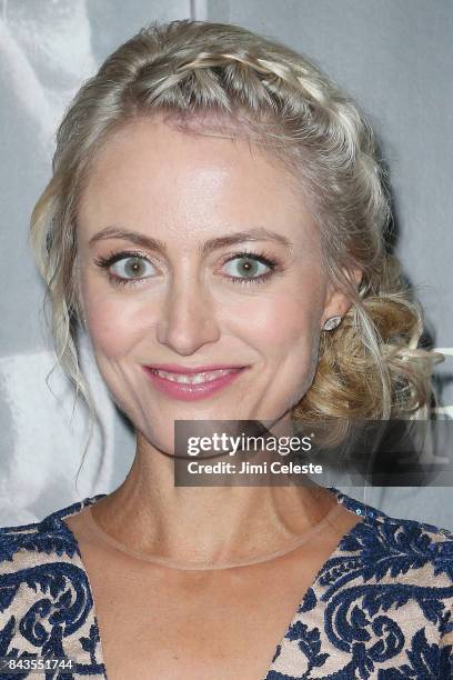 Amy Rutberg attends "Rebel in the Rye" screening and after party hosted by Jean Shafiroff and IFC Films at Metrograph on September 6, 2017 in New...