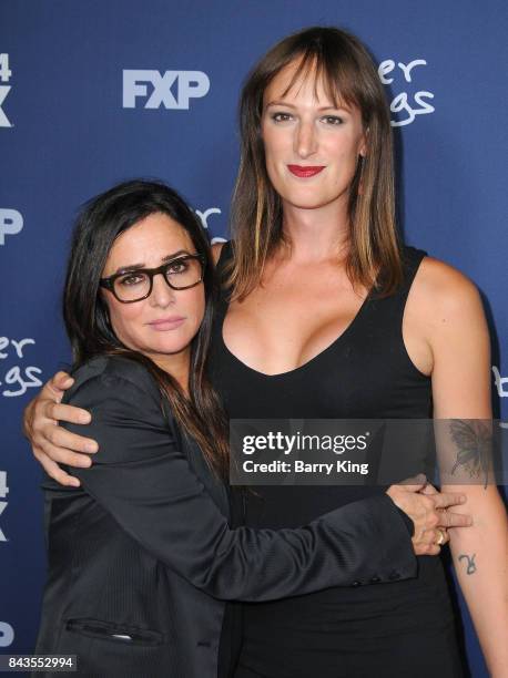 Actress Pamela Adlon and actress/producer Jen Richards attend the premiere of FX's 'Better Things' Season 2 at Pacific Design Center on September 6,...