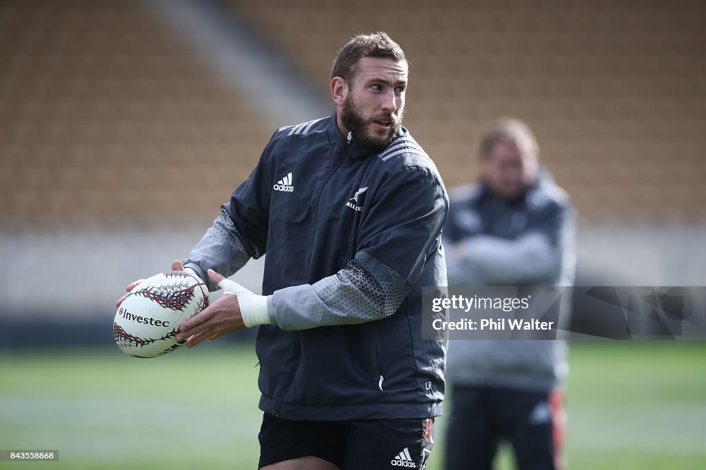 New Zealand All Blacks Training Session