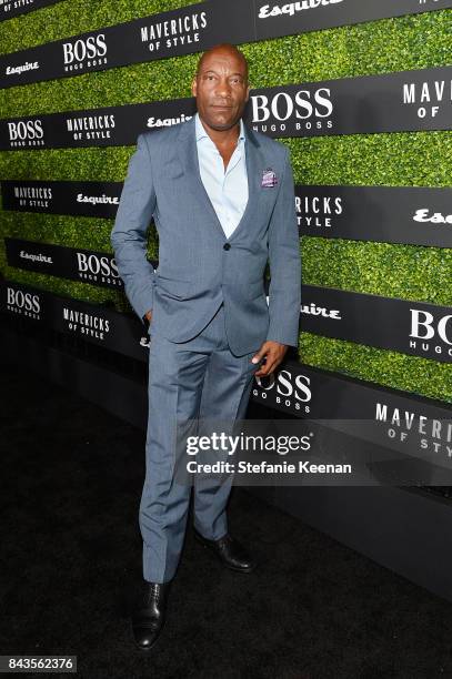 John Singleton attends Esquire Celebrates September Issue's 'Mavericks of Style' Presented by Hugo Boss at Chateau Marmont on September 6, 2017 in...