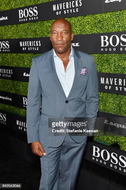 John Singleton attends Esquire Celebrates September Issue's 'Mavericks of Style' Presented by Hugo Boss at Chateau Marmont on September 6, 2017 in...